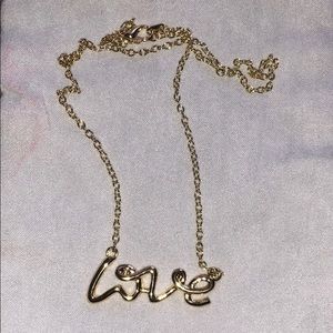 LOVE necklace